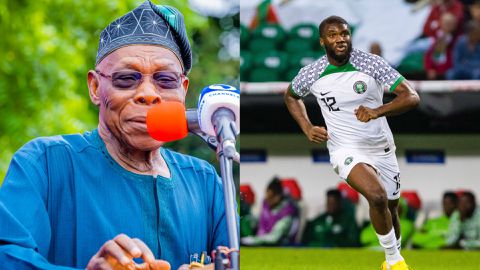 Moffi reacts to Obasanjo: Super Eagles star explains power at Oyo gathering