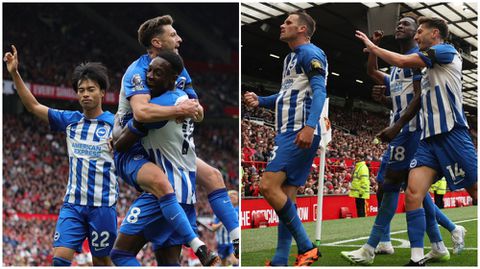 We love Old Trafford: Brighton troll Manchester United after 3-1 win ended 31-game run