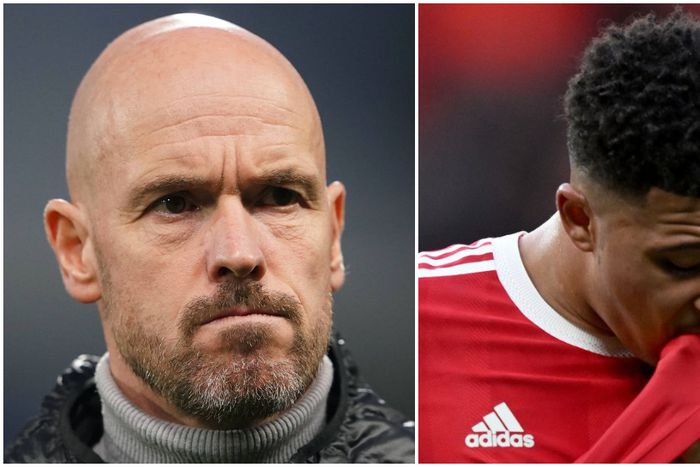 Sancho vs Ten Hag at Man United