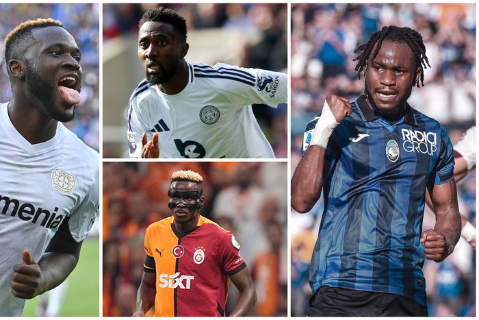 Naija Stars Abroad led y Boniface, Ndidi, Osimhen and Lookman.