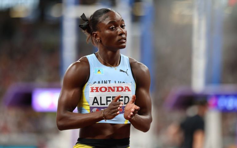 Julien Alfred Explains Why She Ran 100m Final Injured Before Withdrawing From 200m at World Championships