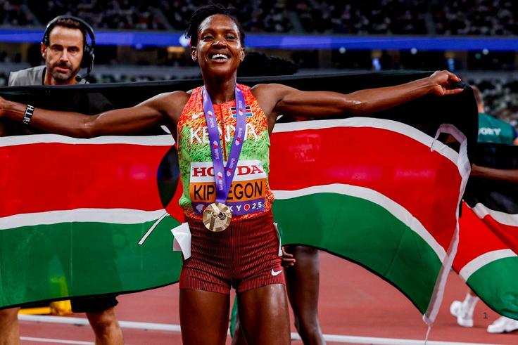 Faith Kipyegon Enhances GOAT Status as She Wins Fourth 1500m World Title for Kenya’s Third Gold in Tokyo
