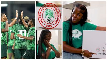 Super Eagles and Hilda Baci: NFF links up with Guniness World Record holder to cook Nigeria's 4th AFCON title