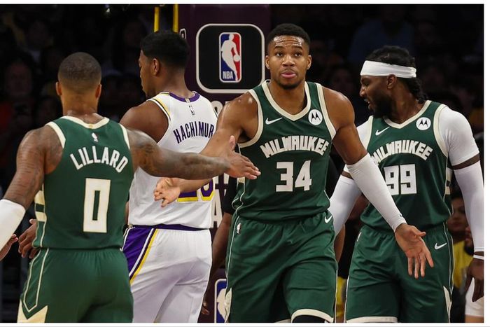 Giannis, Dame and the Milwaukee Bucks return to action against the Oklahoma City Thunder on Wednesday, October 2024. - Instagram/Giannis Antetokounmpo