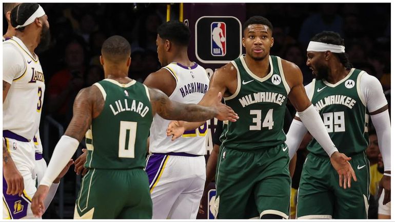 Giannis, Dame and the Milwaukee Bucks return to action against the Oklahoma City Thunder on Wednesday, October 2024. - Instagram/Giannis Antetokounmpo