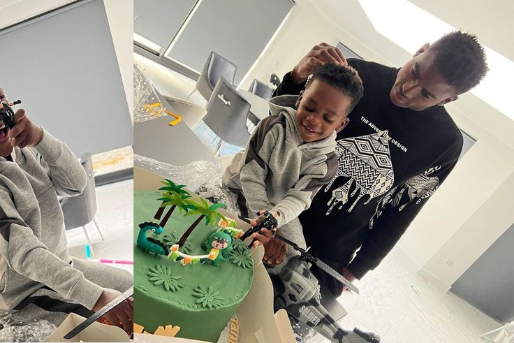 Awoniyi on Monday, October 16, 2023, took to his official social media platforms to celebrate a special occasion as his son turned 3 - Instagram/Taiwo Awoniyi
