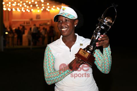 Peace Kabasweka triumphs at the 2023 Johnnie Walker Uganda Ladies Open Championship