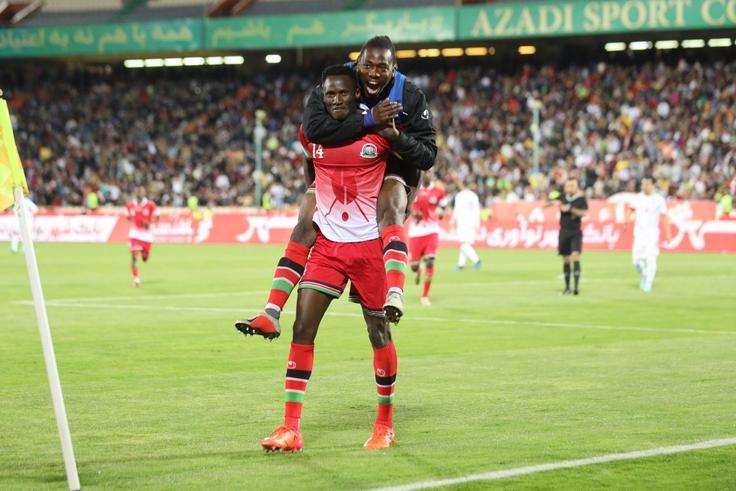 Russia score late equaliser in four-goal thriller with Kenya's Harambee Stars