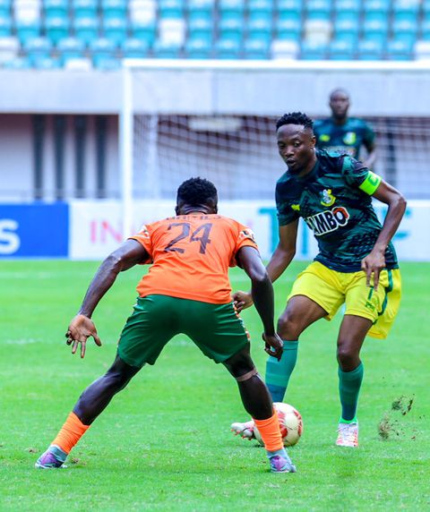Ahmed Musa in action for Kano Pillars.