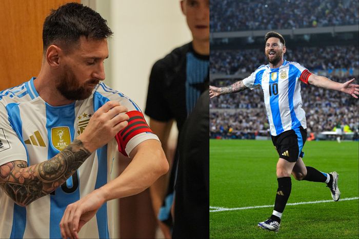 Messi hunts down Ronaldo with a hat-trick as Argentina demolishes Bolivia 6-0 in World Cup qualifier.