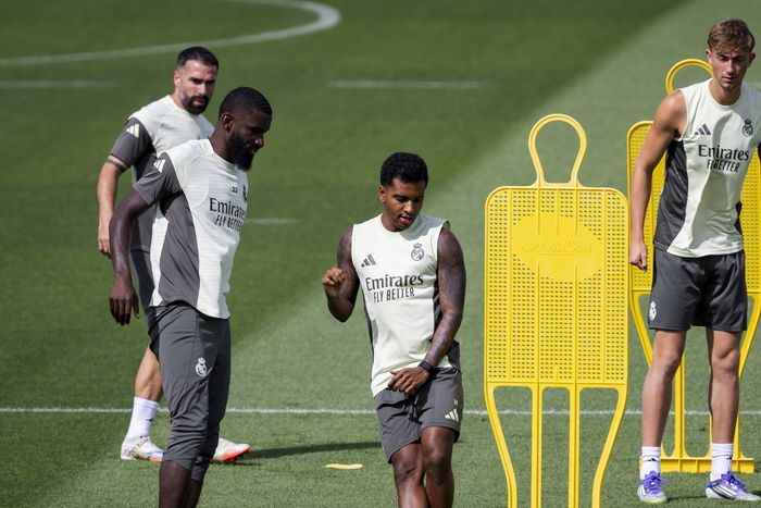 Real Madrid's stars in training | Imago