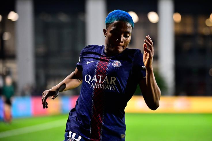 Ajibade follows Okocha’s footsteps with first goal for PSG in Champions League
