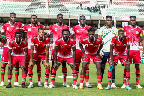 Injury-plagued Harambee Stars’ probable line up against Gabon