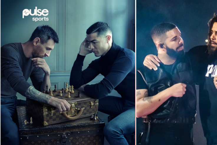 Drake and J. Cole recreate iconic Messi and Ronaldo picture in new music video