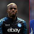 Napoli's Victor Osimhen and Chelsea man Christopher Nkunku