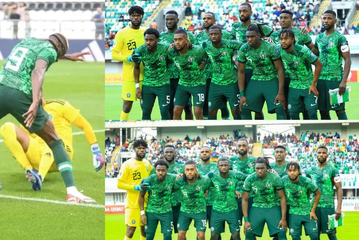 Osimhen got injured playing for the Super Eagles against Saudi Arabia in a friendly last month and Nigerians lamented his absence against Lesotho... Image Credit - X/Pooja