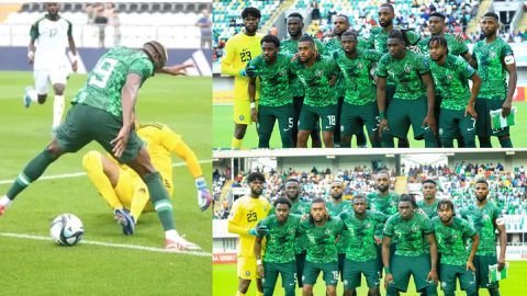 Super Eagles 1-1 Lesotho: Nigerians lament Osimhen's absence as Awoniyi squanders open goal
