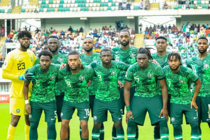 The Super Eagles World Cup qualification opener was a 1-1 draw against the Crocodiles of Lesotho at the Godswill Akpabio Stadium in Uyo, Akwa Ibom. Photo Credit - X/Pooja
