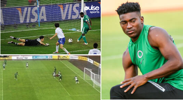 ‘Worse than Yakubu’ - Fans slam Awoniyi for shocking miss as Super Eagles disappoint against Lesotho