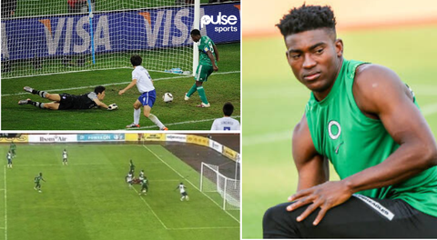 ‘Worse than Yakubu’ - Fans slam Awoniyi for shocking miss as Super Eagles disappoint against Lesotho