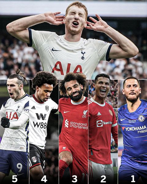 Tottenham star Dejan Kulusevski picks Chelsea legend Eden Hazard as his favourite player ever || Image credit ESPN