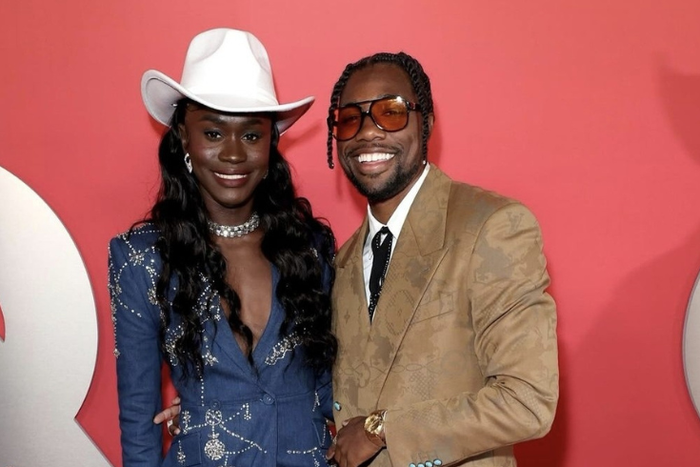 Noah Lyles and Junelle Bromfield