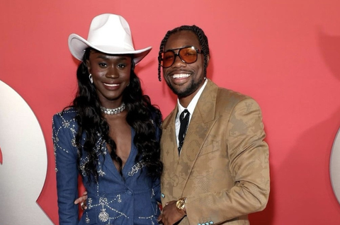 'Future Mr & Mrs Lyles' - Junelle Bromfield affirms as lovebirds make stunning appearance at GQ Men of the Year Party