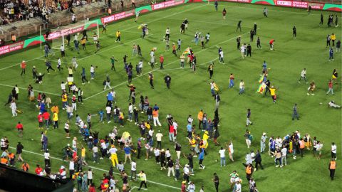 South Africans slam Zimbabwe fans over disrespectful behaviour in Polokwane after draw against Harambee Stars [VIDEO]