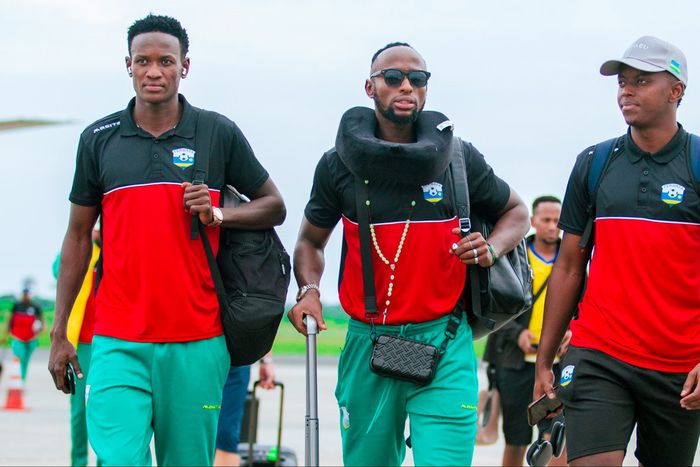 Check out photos as the Amavubi of Rwanda arrive in Uyo for AFCON 2025 qualifier against the Super Eagles of Nigeria.