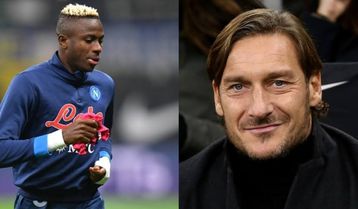 'Osimhen is the best striker in Serie A’ - AS Roma legend Francesco Totti