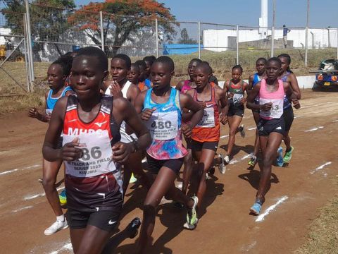 17-year-old Teresa Cherotich credits coach after taking 10,000m crown at second AK meet