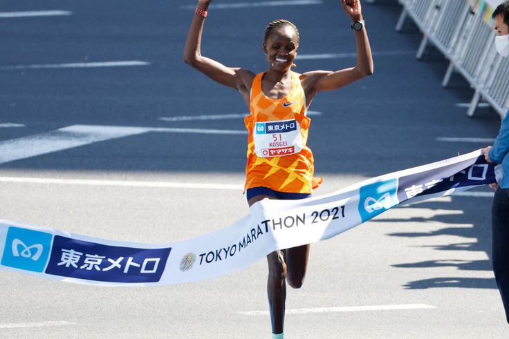 Brigid Kosgei strikes with course record in Abu Dhabi