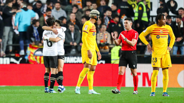 Valencia vs Barcelona: Wasteful Catalans drop points at Mestalla