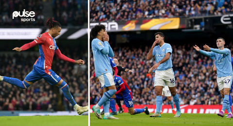 Manchester City 2-2 Crystal Palace: Visitors come back from two goals down to shock the champions