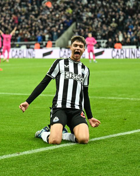 Newcastle's Lewis Miley || X/@NUFC