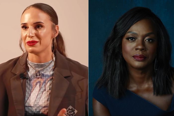 Super Falcons of Nigeria star Ashleigh Plumptre teams up with American actress Viola Davis in Saudi Arabia.