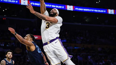 LeBron James returns as Anthony Davis powers Lakers to beat Grizzlies