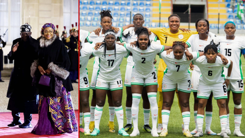 NFF president dedicates Super Falcon's CAF Women's Team of the Year to First Lady Oluremi Tinubu