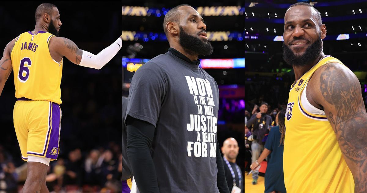 LeBron James inches closer to NBA history as Lakers beat Rockets ...