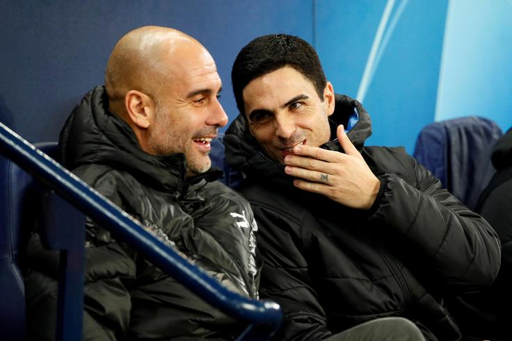 Arsenal and Manchester City are in a battle for the Premier League title