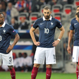 Evra and Benzema in action for France