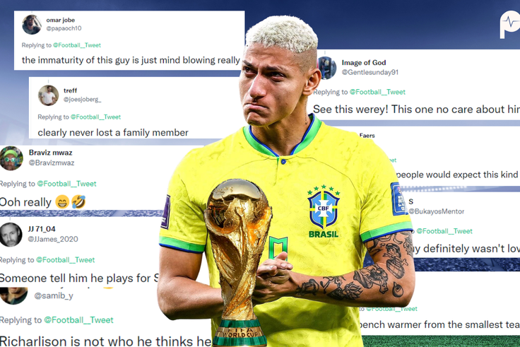 Fans slam Richarlison over bizzare World Cup comment