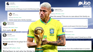 Fans slam Richarlison over bizzare World Cup comment