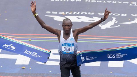 Reigning champion Chebet to face off with Ethiopia's Sisay Lemma in 2024 Boston Marathon