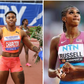 Training partners Masai Russell and Devynne Charlton set for 2025 season debut at college meet in Texas