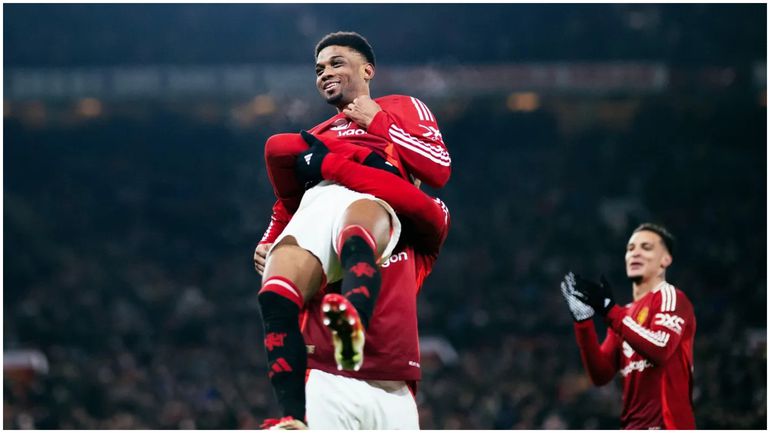 Manchester United hero Amad Diallo.