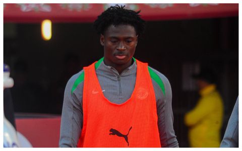 ‘They treat me nice’ - Super Eagles new boy happy to team up with Osimhen and Lookman