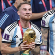 Mac Allister won the World Cup with Argentina