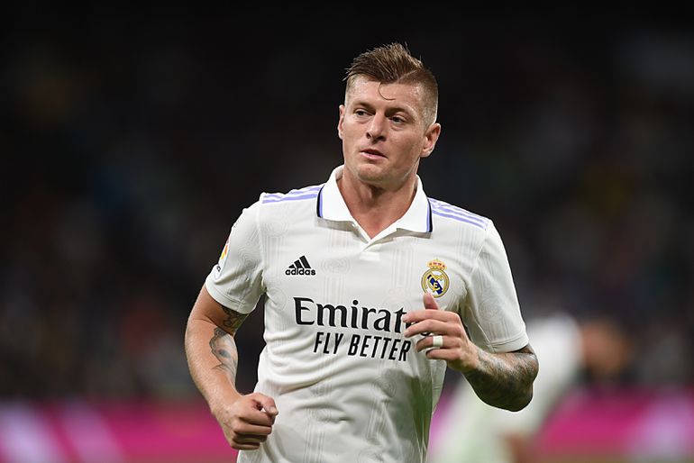 Real Madrid midfielder Toni Kroos