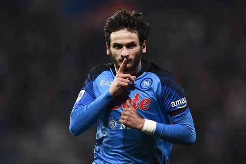 Kvaratskhelia: Napoli star and his partner Nitsa Tavadze go through